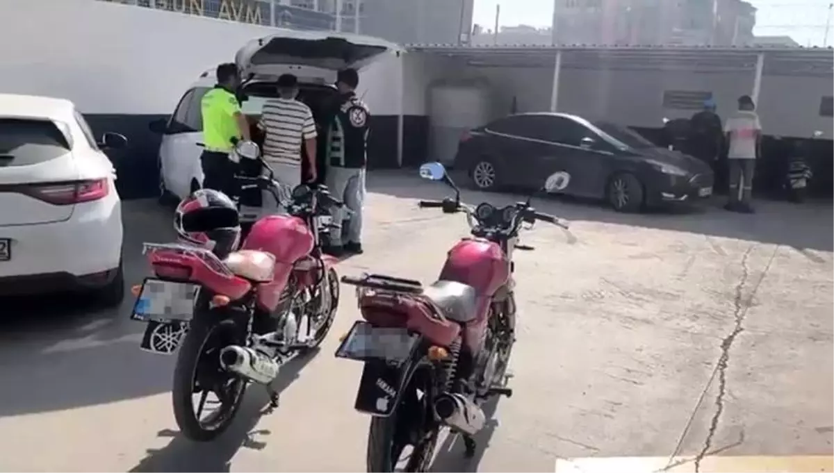 Hatay'da Akrobatik Motosiklet Şovuna Cezai İşlem