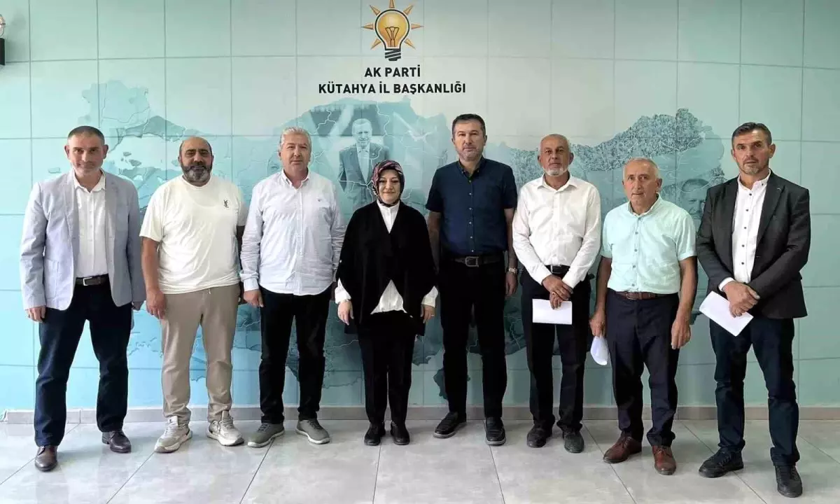 AK Parti Kütahya İl Başkanlığı'ndan Yeni Beldelere Atama