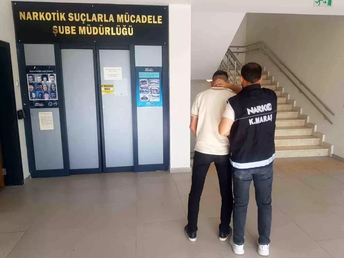 Kahramanmaraş'ta Uyuşturucu Ticareti Yapan Şüpheli Tutuklandı