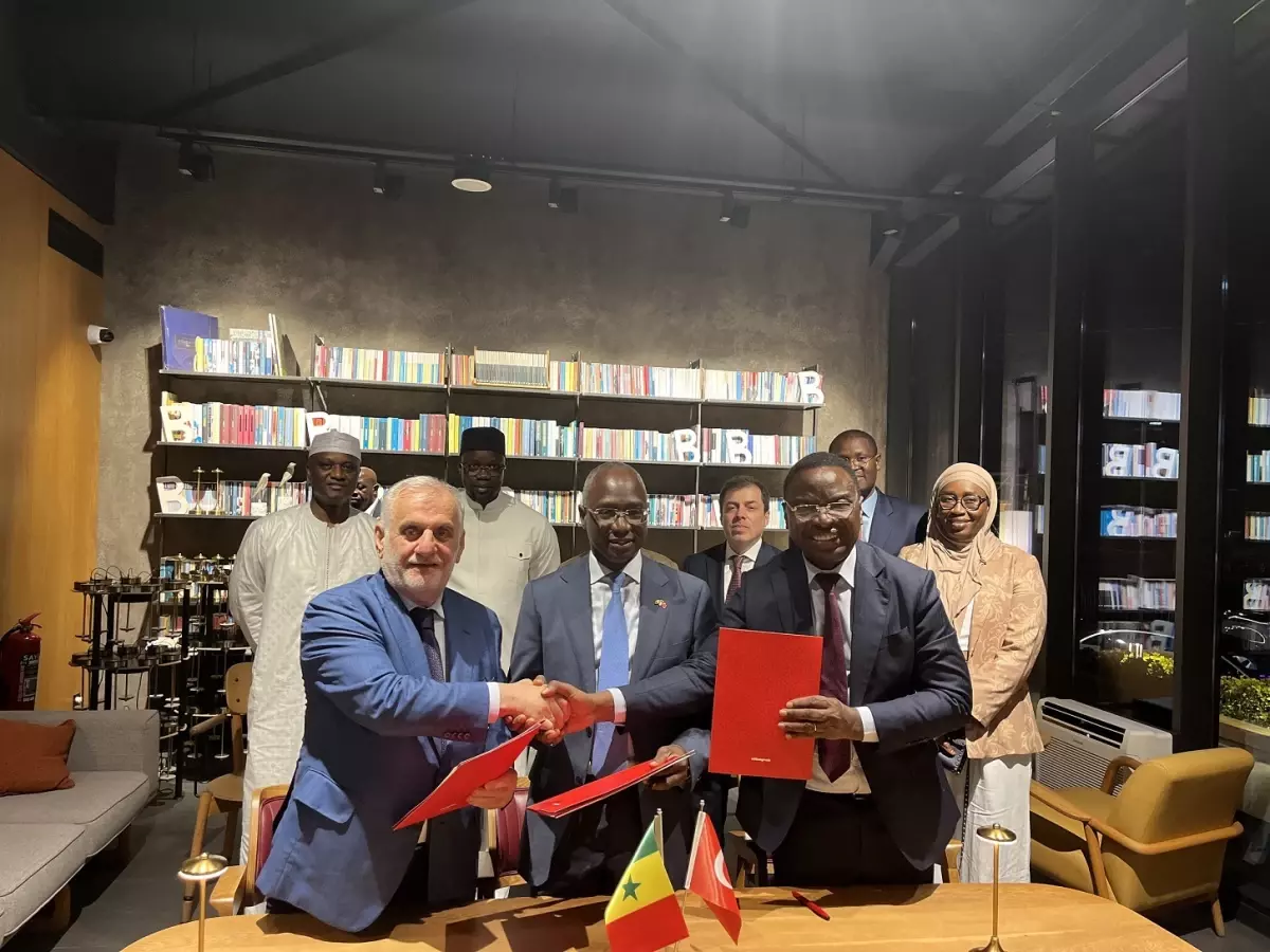 Senegal Başbakanı Türkiye'de Tarım Projesi İçin Anlaşma İmzaladı
