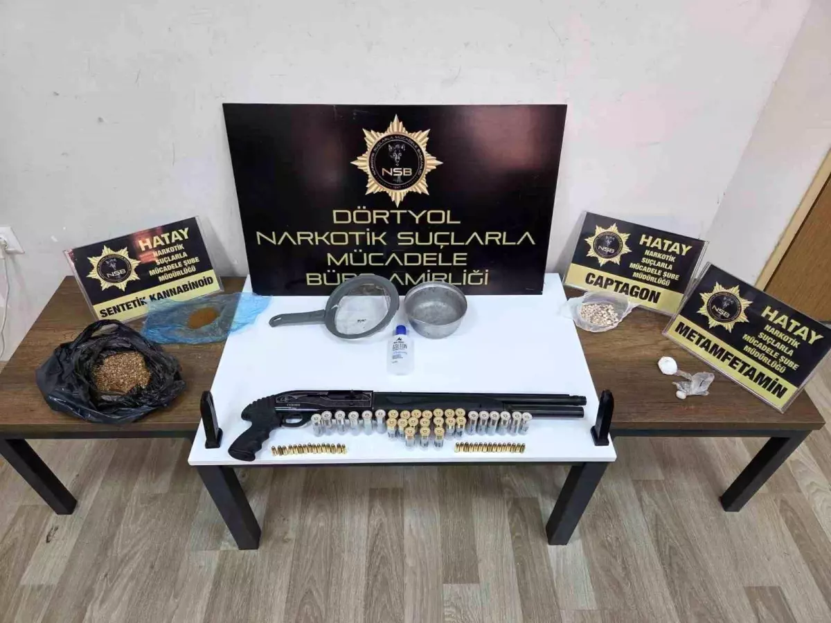 Hatay'da Uyuşturucu Operasyonu: 10 Gözaltı