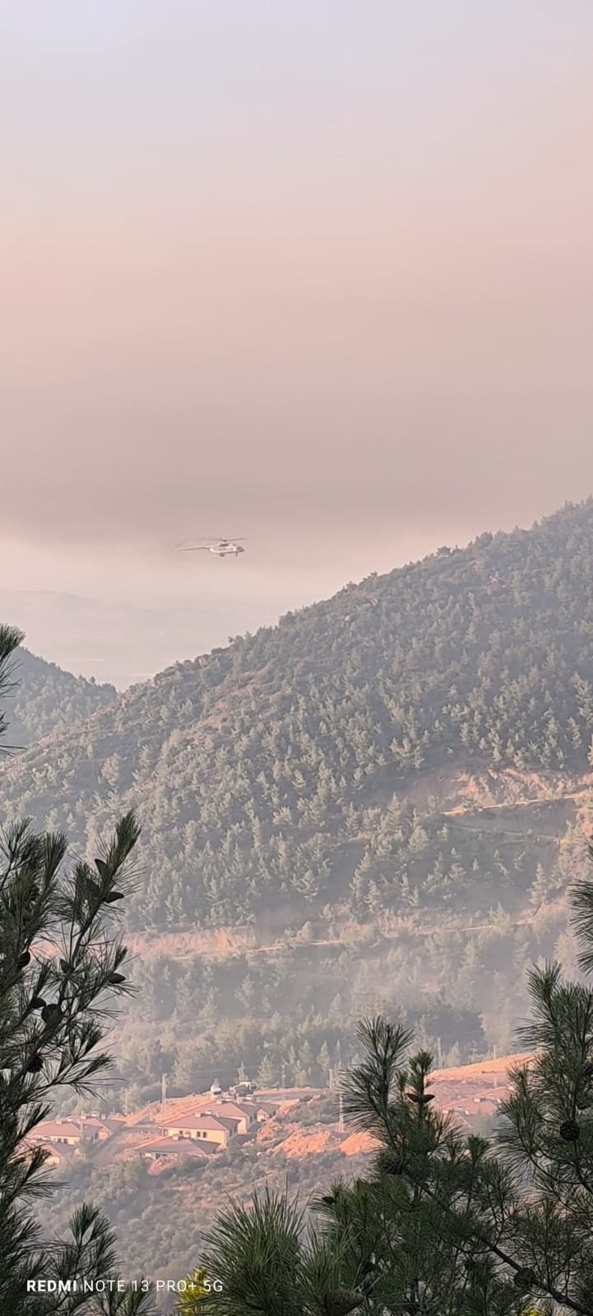 Hatay'daki Orman Yangını İkinci Gününde Devam Ediyor