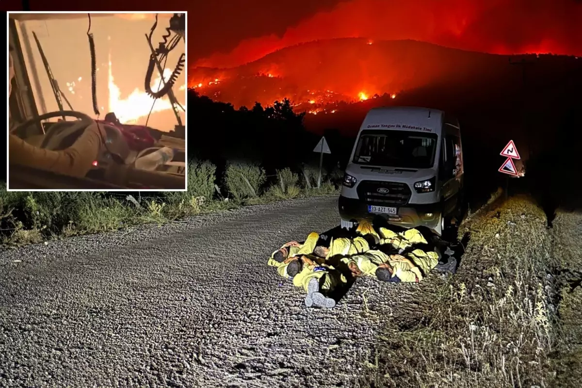 Hatay ve Mersin'de orman yangınları ikinci günde! Ekipler alevlerin arasında kaldı