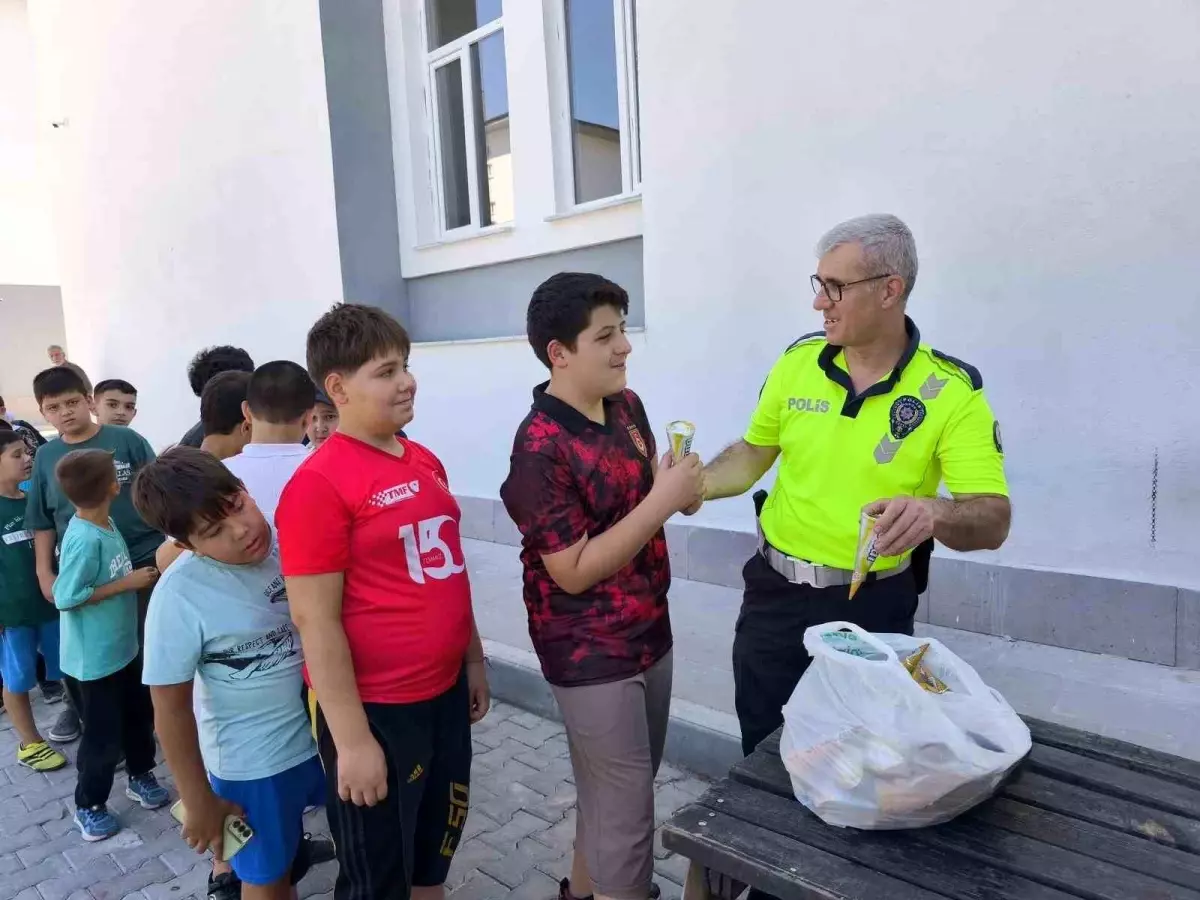 Afyonkarahisar'da Çocuklara Trafik Eğitimi