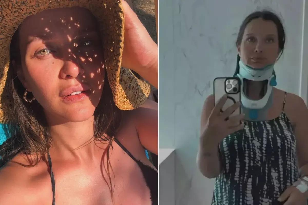 İrem Helvacıoğlu tatilde kaza geçirdi: Felç kaldım sandım