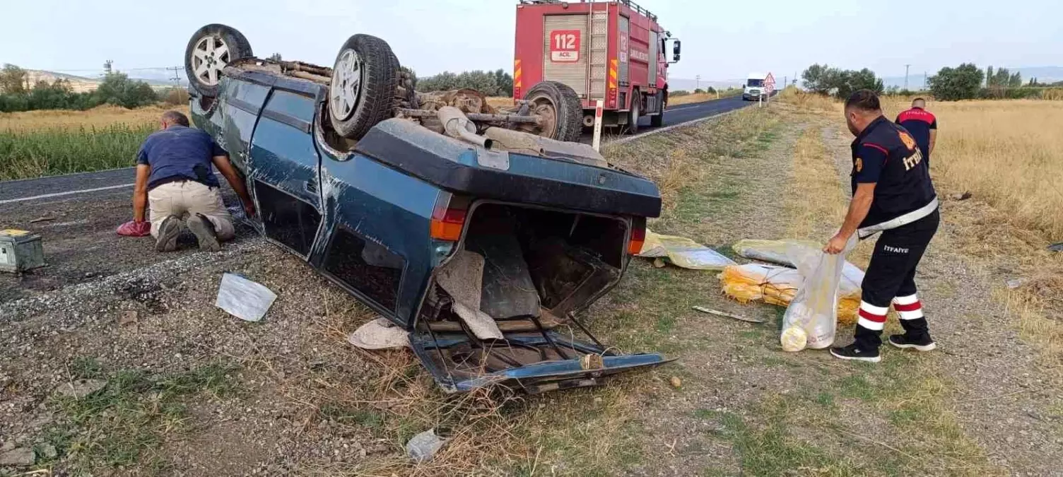 Afyonkarahisar'da Trafik Kazası: 1 Yaralı