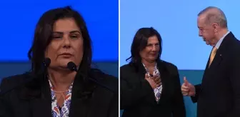 Özlem Çerçioğlu, AK Parti rozetini taktı! İşte Erdoğan'dan ilk isteği
