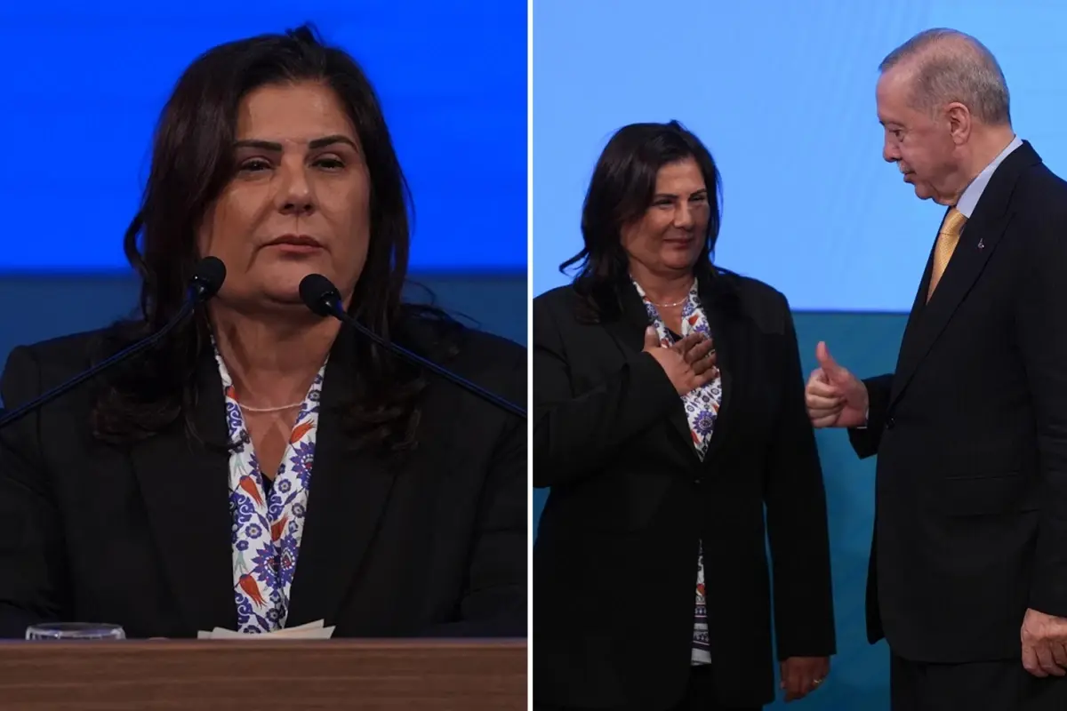 Özlem Çerçioğlu, AK Parti rozetini taktı! İşte Erdoğan'dan ilk isteği