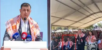Şenlikte büyük kriz: Cemil Tugay 'Alkışlayın' dedi, kaymakam istifini bozmadı