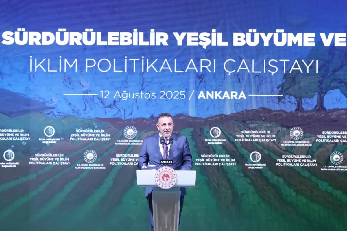 Sürdürülebilir Yeşil Büyüme ve İklim Politikaları Çalıştayı Ankara'da gerçekleştirildi