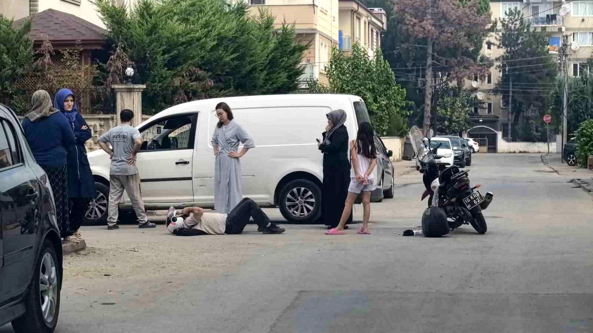 Bursa'da Motosiklet Kazası: Sürücü Yaralandı
