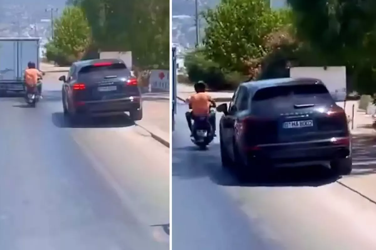 Türkiye'ye gelince tüm kuralları unutuyorlar! Gurbetçinin yaptığına bakın
