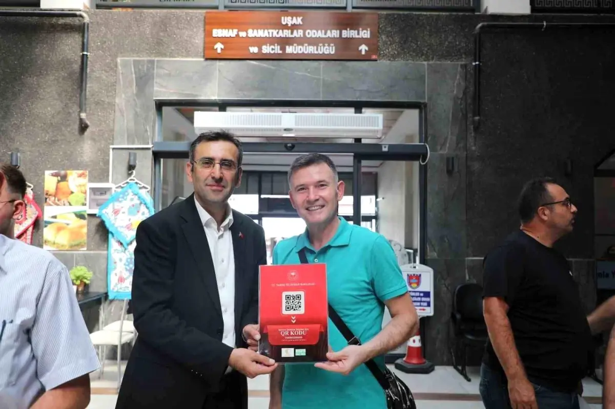 Uşak'ta Gıda Güvenliği İçin Karekod Uygulaması Bilgilendirme Toplantısı