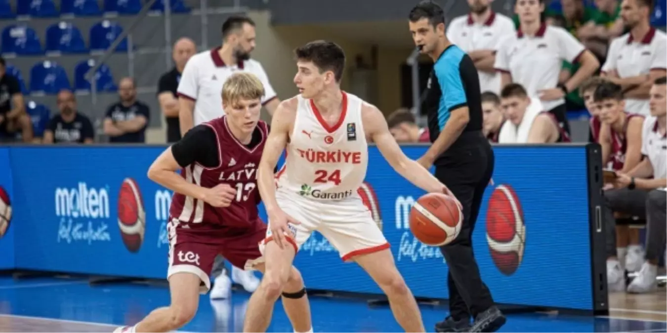 16 Yaş Altı Basketbol Milli Takımı, Letonya'ya Yenildi