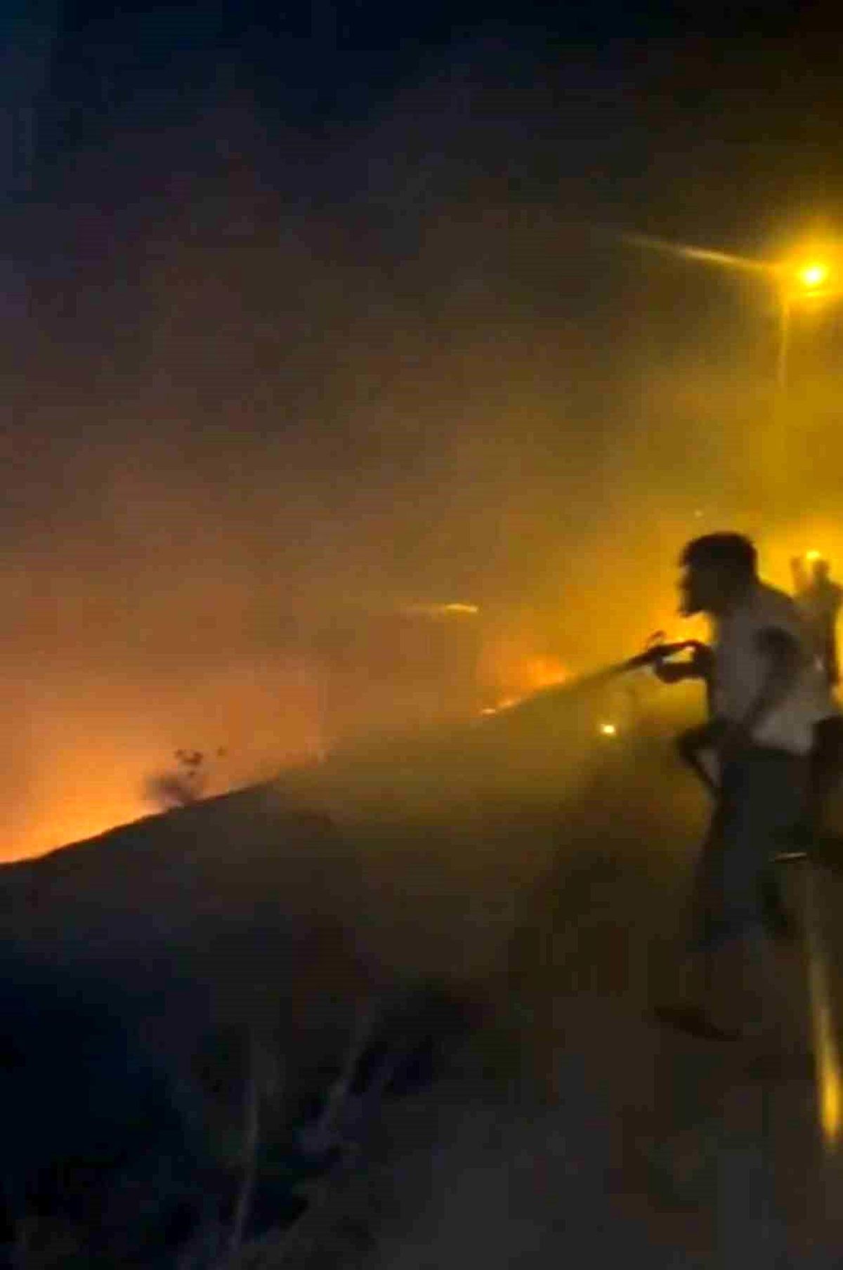Elazığ'da Gece Saatlerinde Çıkan Arazi Yangını Kontrol Altına Alındı