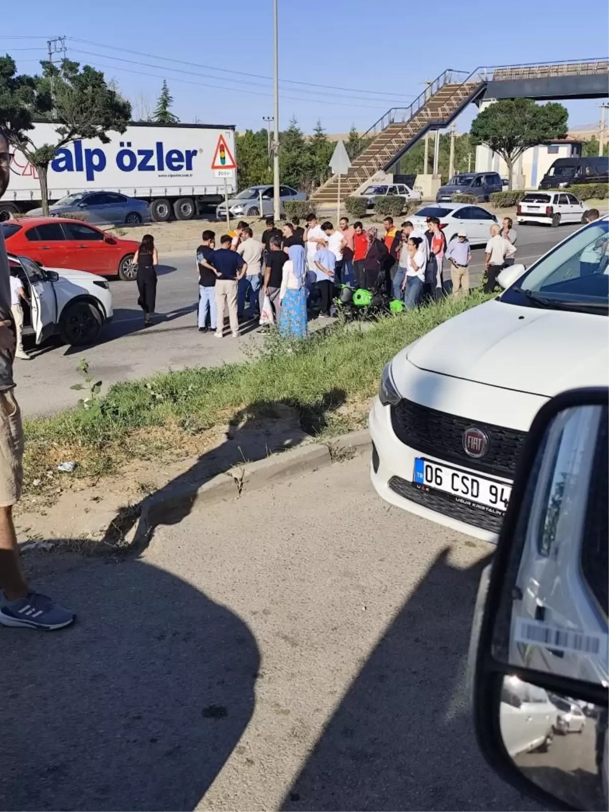 Pursaklar'da Devrilen Motosikletten Acı Kaza: 1 Ölü, 1 Yaralı