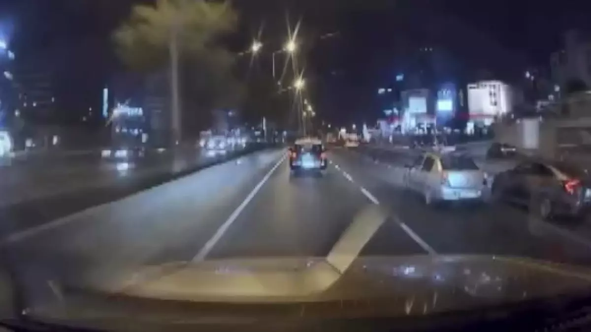 Yol verme tartışması kazaya yol açtı