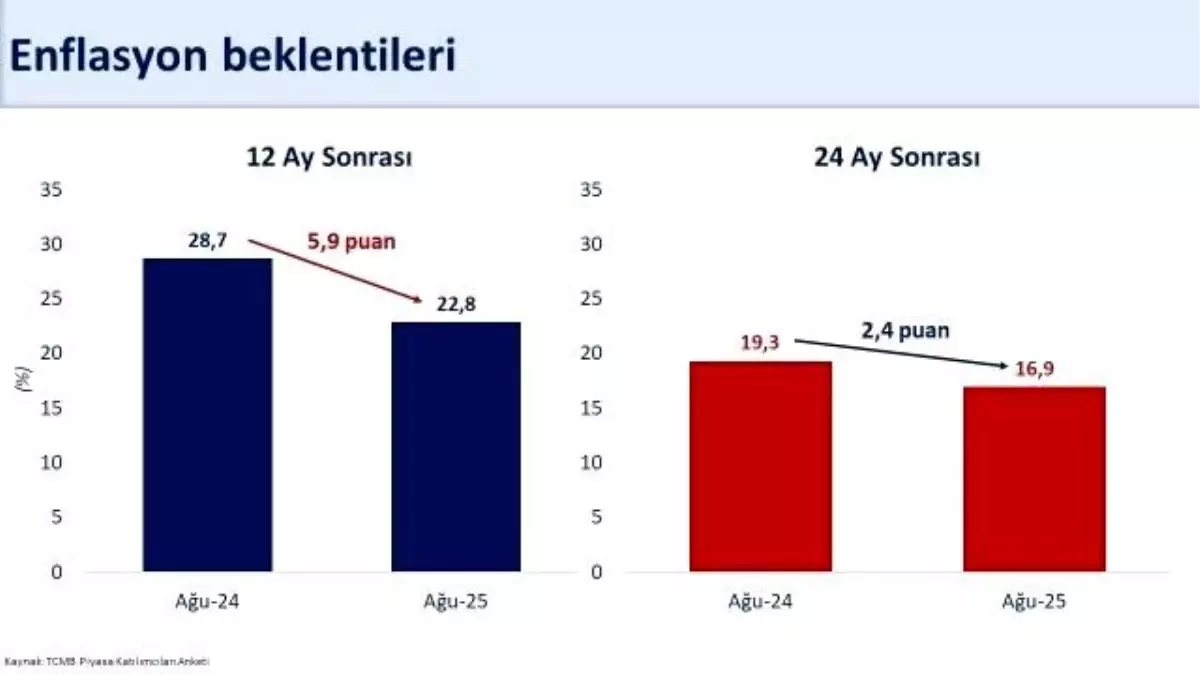 Hazine ve Maliye Bakanı Şimşek'ten Enflasyon Beklentilerine İlişkin Açıklama