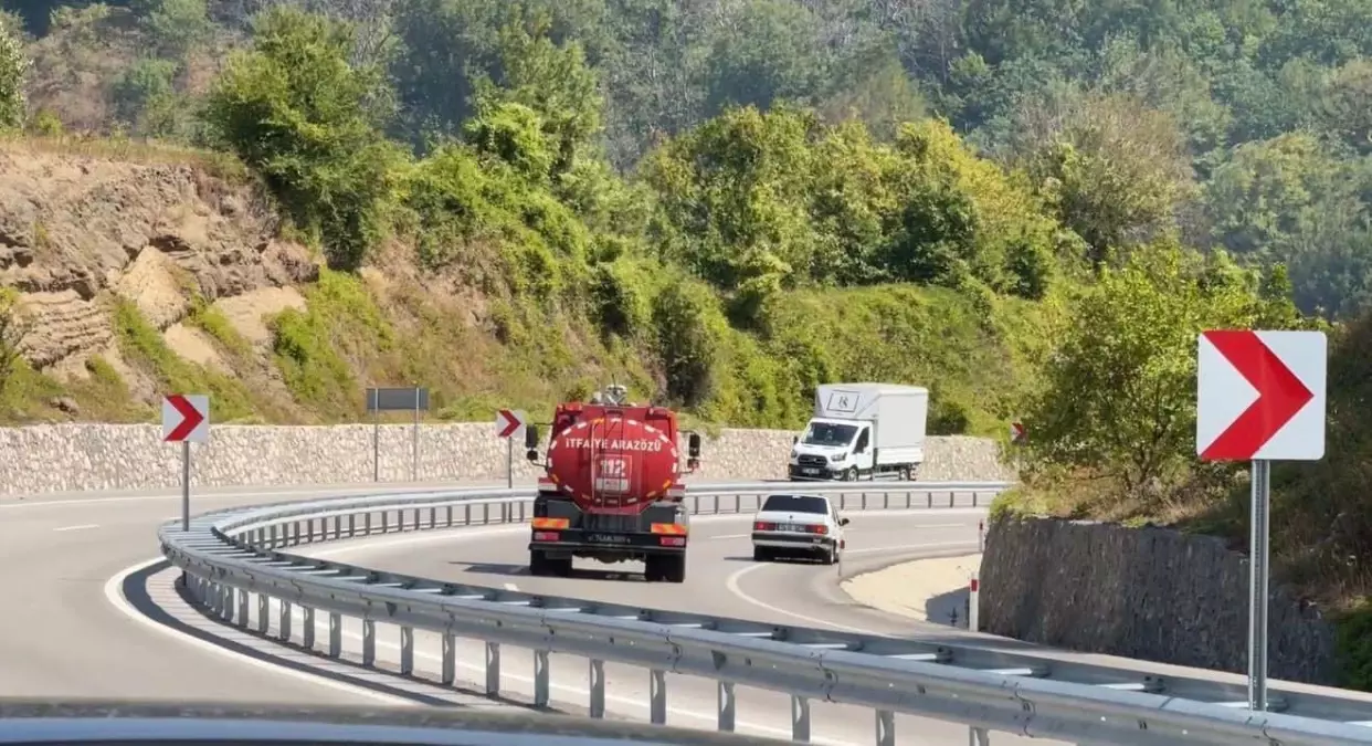 Bartın Amasra'da Orman Yangını