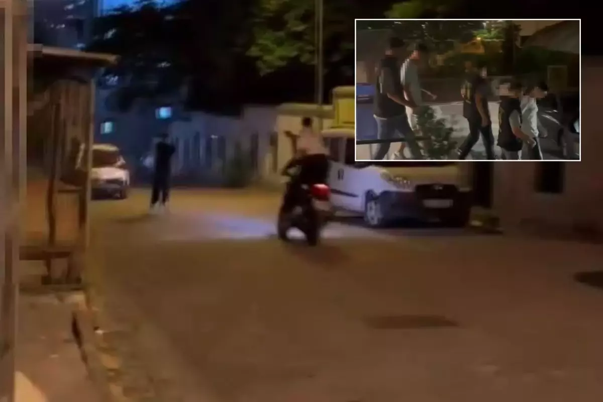 Sosyal medya için çekilen vurulma videosunun sonu karakolda bitti