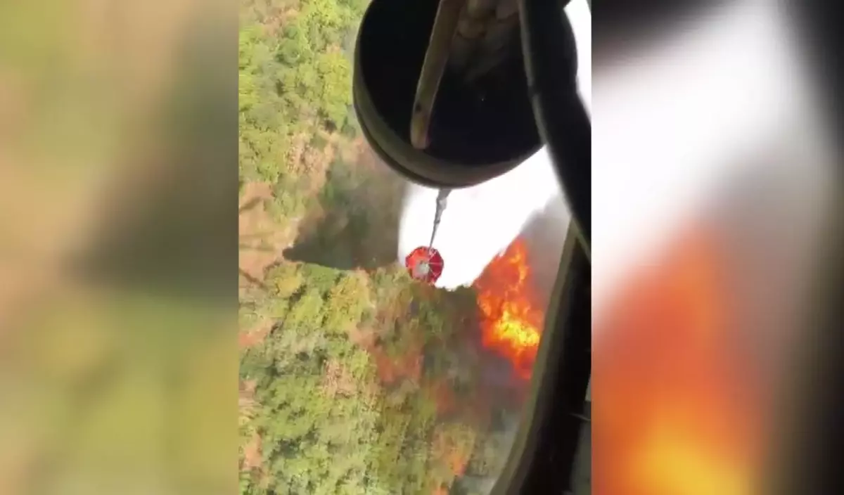 İznik'te Makilik Alanda Yangın Çıktı