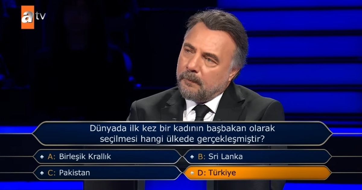 Dünyada ilk kez bir kadının başbakan olarak seçilmesi hangi ülkede gerçekleşmiştir?
