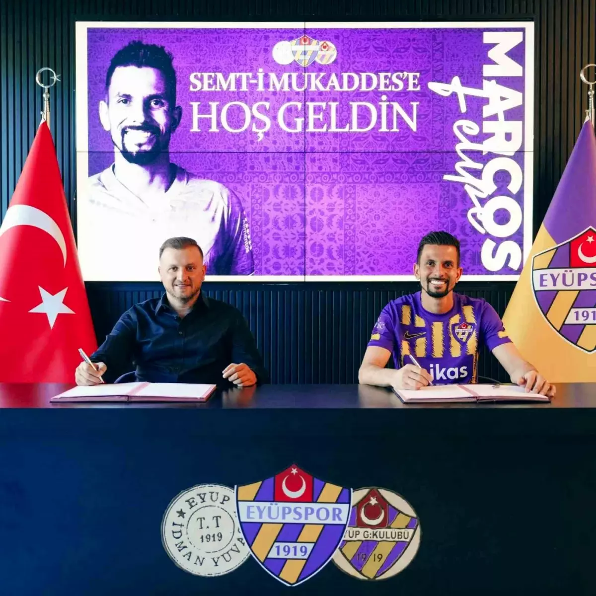 Eyüpspor, Brezilyalı Kaleci Marcos Felipe'yi Transfer Etti