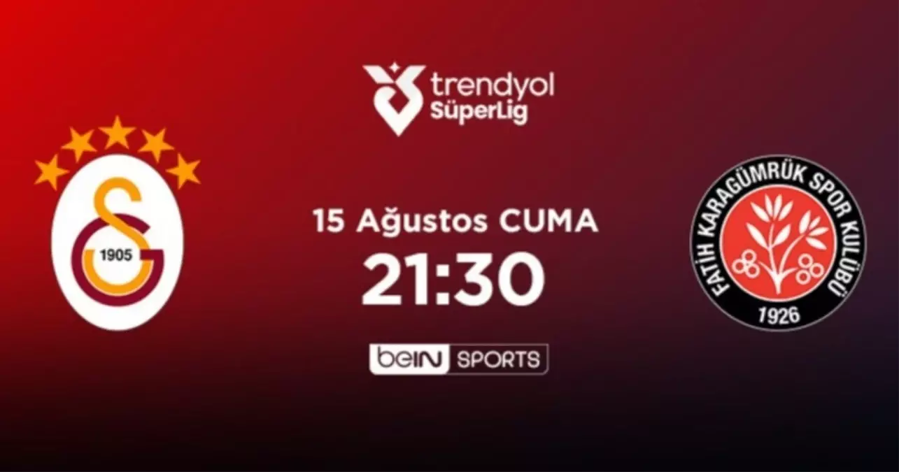 Galatasaray Fatih Karagümrük muhtemel 11&apos;ler!