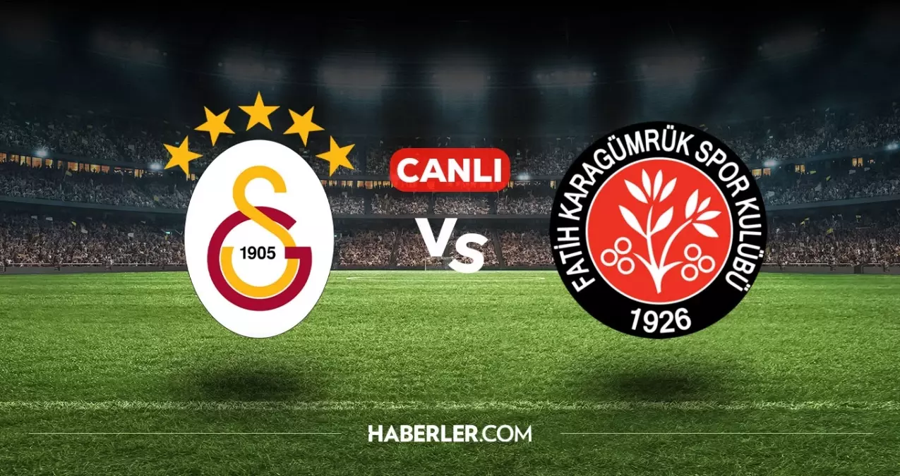 Galatasaray Karagümrük CANLI izle! (ŞİFRESİZ) Galatasaray Karagümrük maçı hangi kanalda, nasıl izlenir?