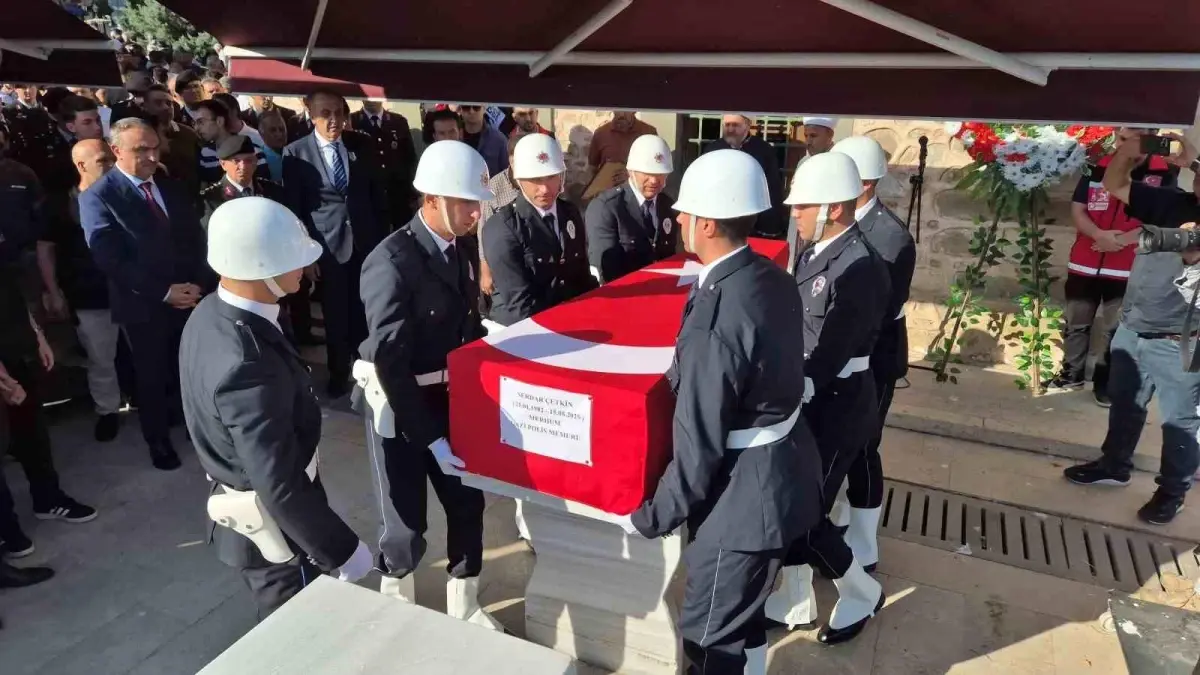 Tekirdağ'da Gazi Polis Memuru Serdar Çetkin Hayatını Kaybetti