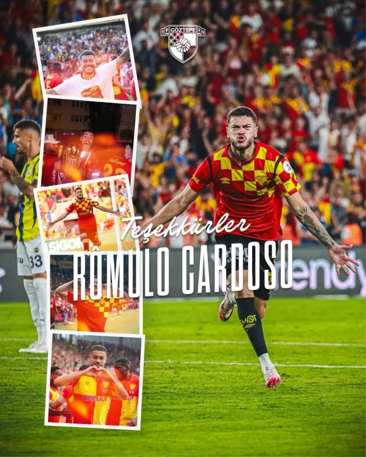Romulo Cardoso'dan Göztepe'ye Duygu Dolu Veda Mesajı