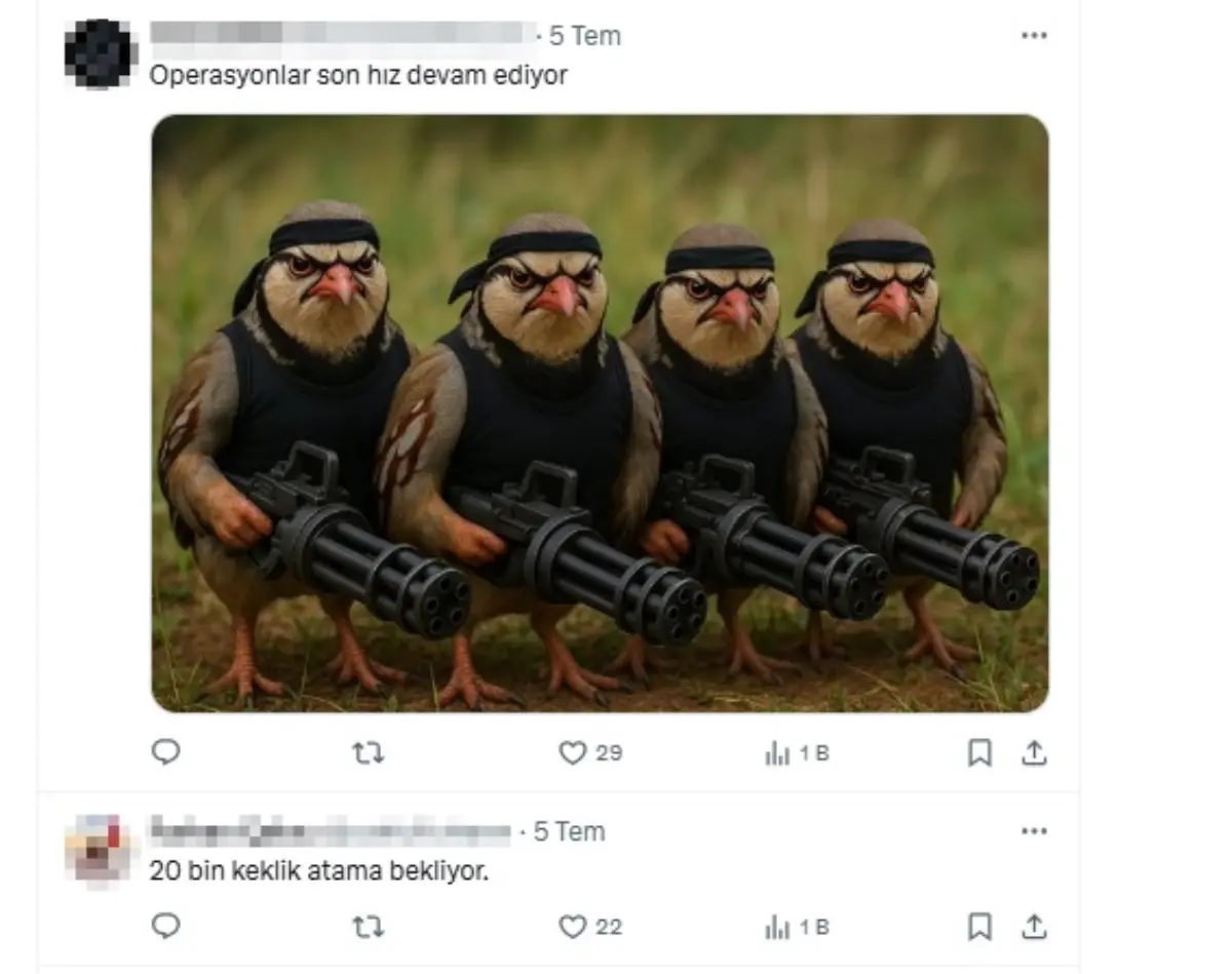 'Kekliğin keneleri yediği iddiası safsata'