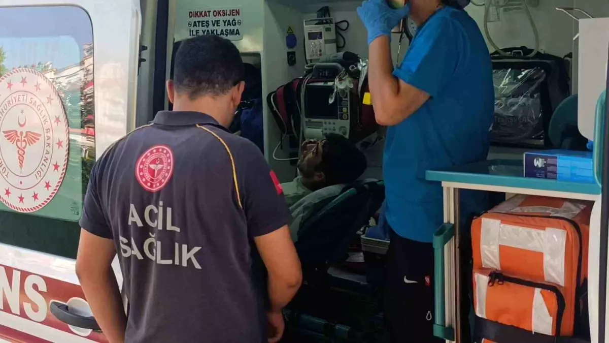 Manavgat'ta Motosiklet Kazası: Sürücü Yaralandı
