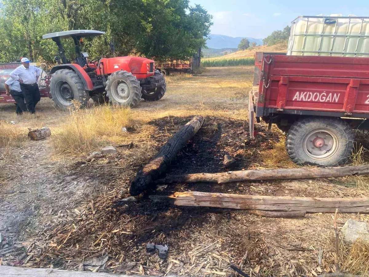 Bolu'da Kuru Ot Yangını Kontrol Altına Alındı