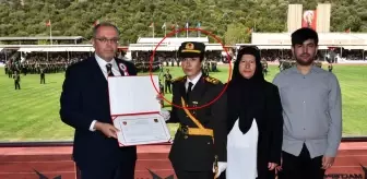 Şehit Ömer Halisdemir'in kızı Elif Nur Halisdemir teğmen oldu
