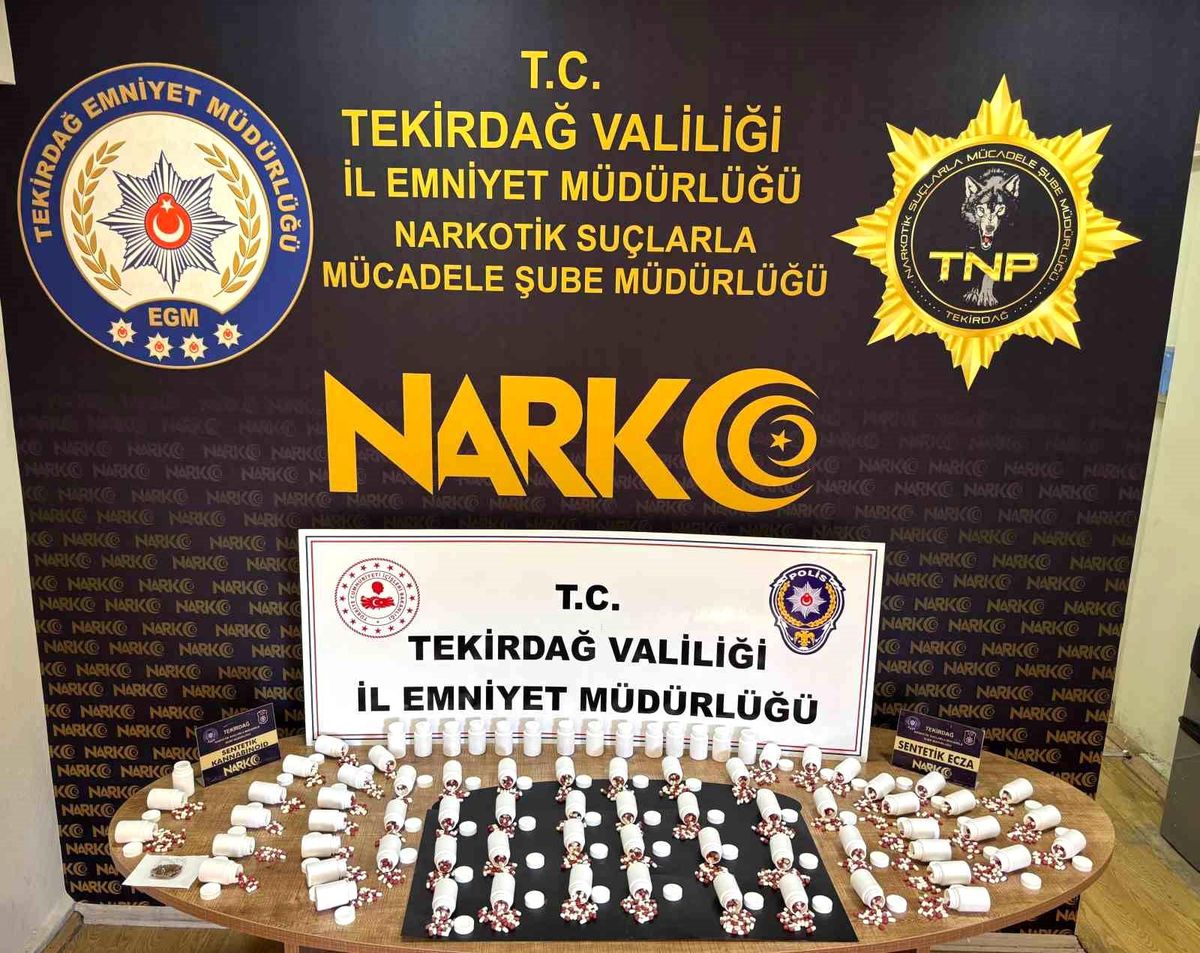 Tekirdağ'da Uyuşturucu Operasyonu: 6 T tutuklama
