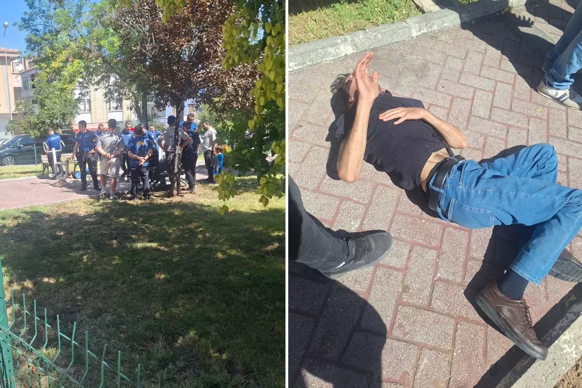 12 yaşındaki çocuğa tacizde bulunduğu iddia edilen şüpheli mahalleli tarafından darbedildi