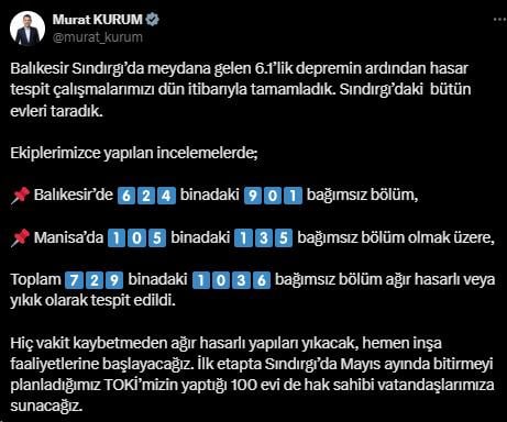 balikesir deki 6 1 lik depremin bilancosu 729 18952590 2845 m