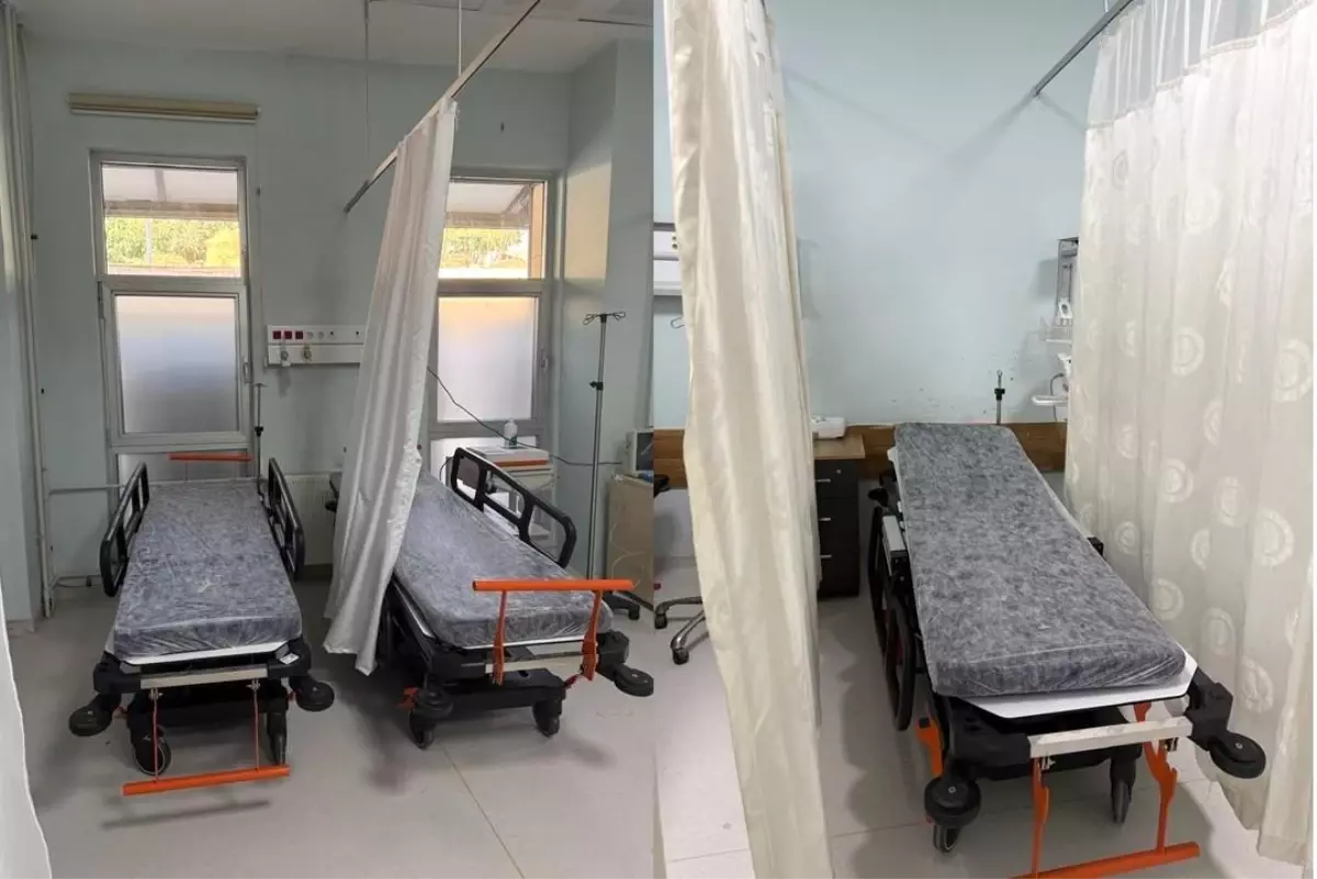 Hakkari Hastanesi Yıpranmış Sedye İddiasına Görüntülü Yanıt Verdi