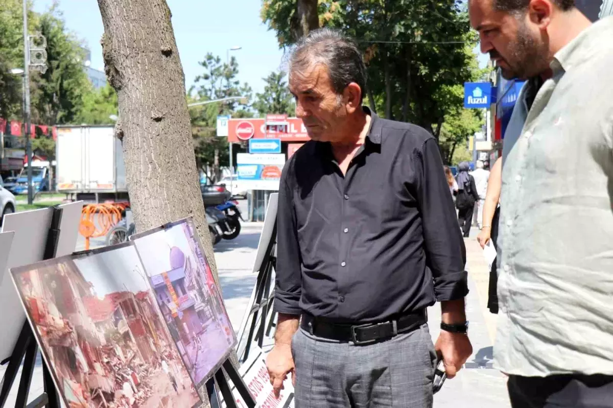 Marmara Depremi'nde Kaybettiklerini Unutturmak İçin Sergi Açtı