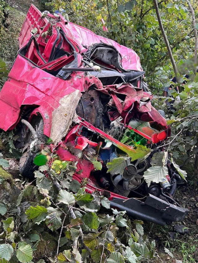Giresun'da kamyonet fındık bahçesine yuvarlandı: 4 ölü, 1 yaralı