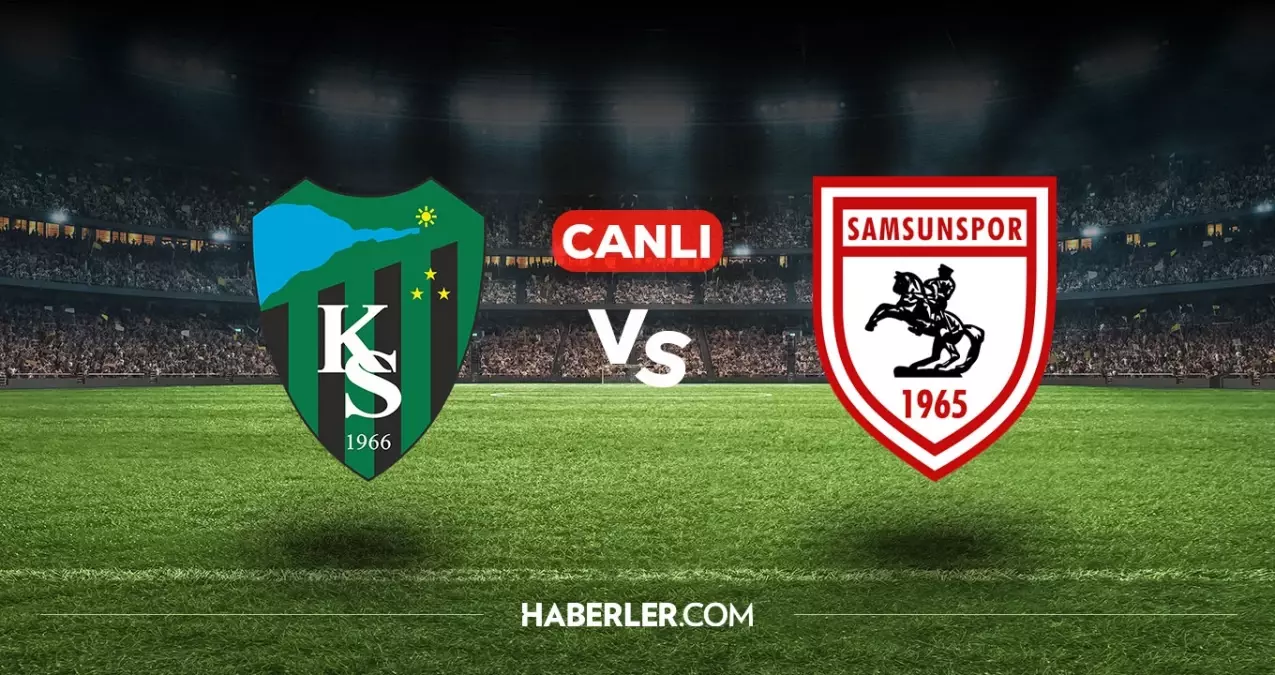 Kocaelispor Samsunspor CANLI izle! Kocaelispor Samsunspor maçı hangi kanalda, nasıl izlenir?