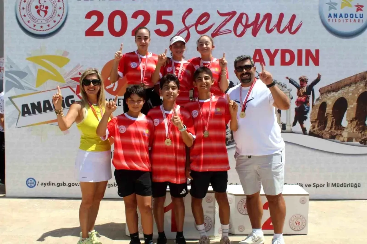 Muğla Tenis Takımları, Anadolu Yıldızlar Ligi'nde Çifte Zafer Elde Etti