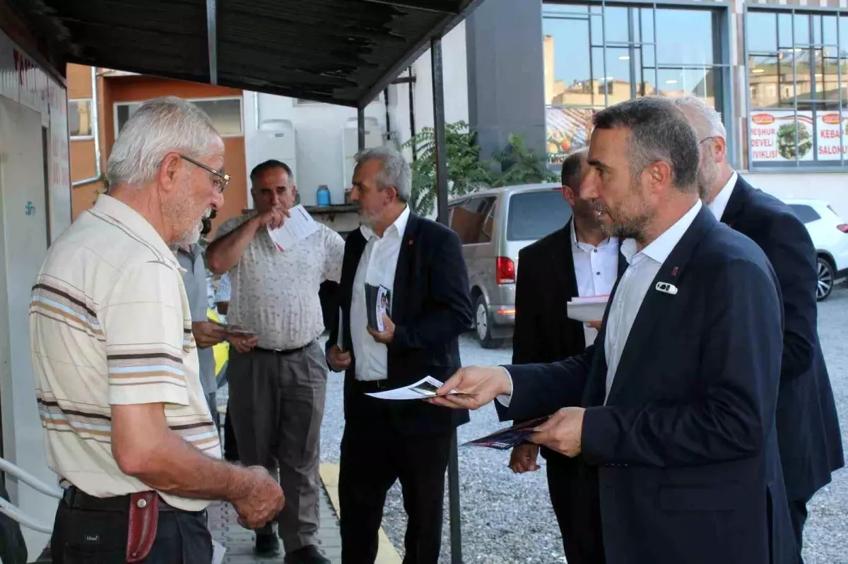 Saadet Partisi Kayseri İl Başkanı Develi'de Esnaf ve Vatandaşlarla Buluştu