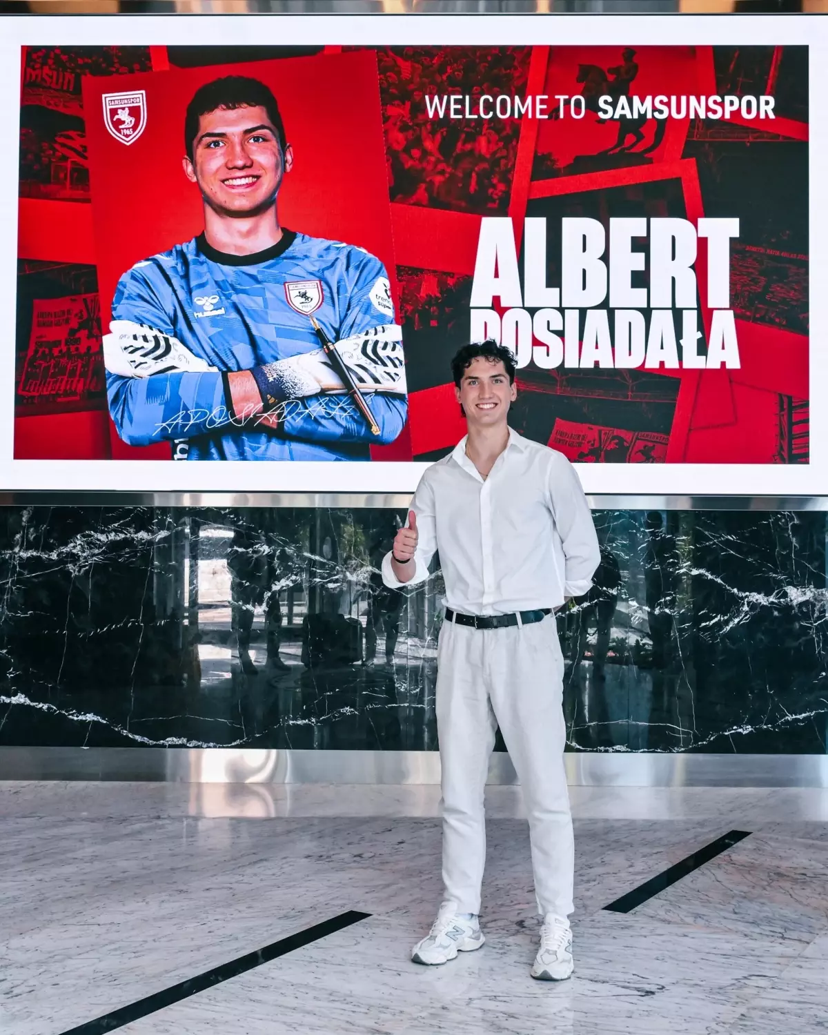Samsunspor, Polonyalı Kaleci Albert Posiadala'yı Kiraladı