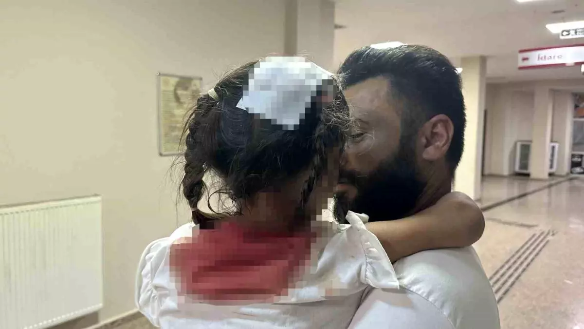 Yüksekova'da Oyun Sırasında Başına Taş Düşen Çocuk Hastanede Tedavi Altında