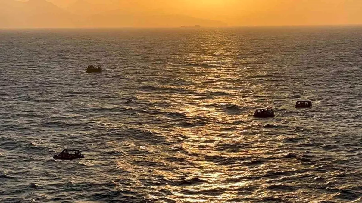 Datça Açıklarında 86 Düzensiz Göçmen Kurtarıldı