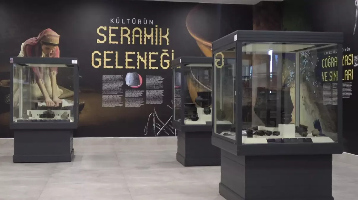 Erzurum Arkeoloji Müzesi'nde Karaz Kültürü Sergisi Açıldı