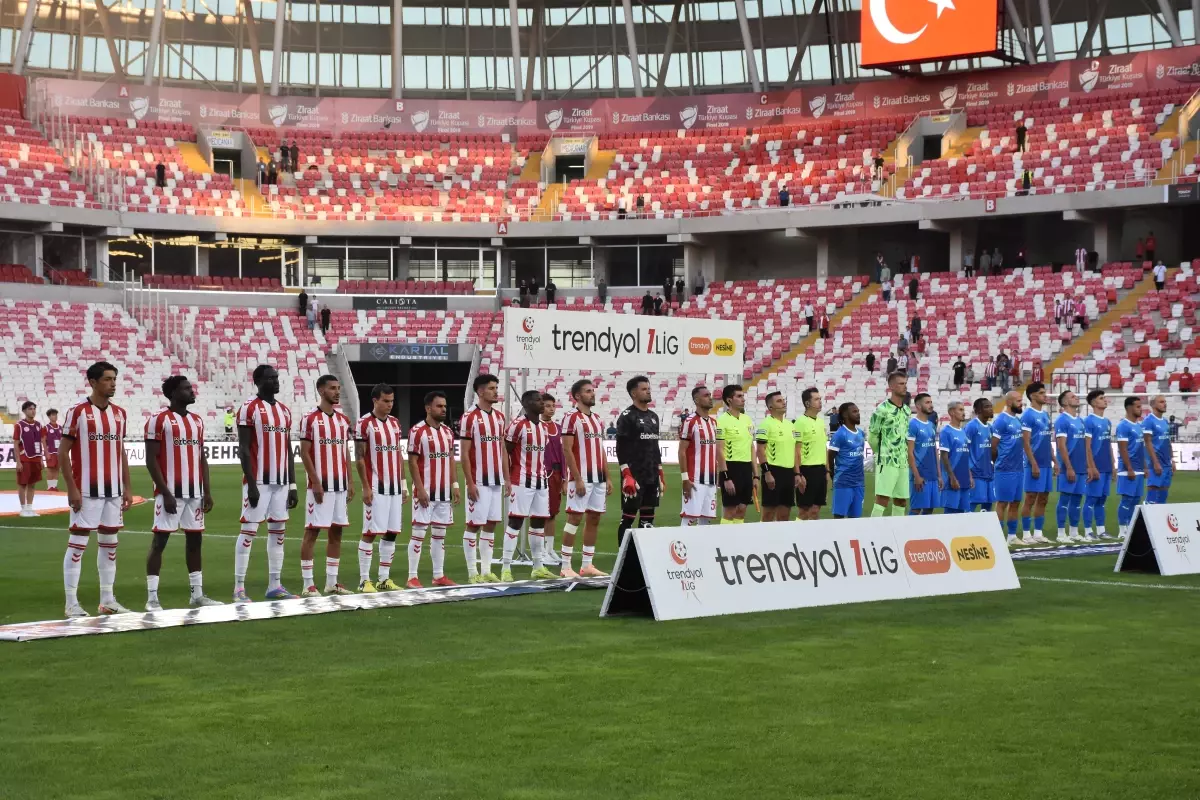 Sivasspor ve Bodrum FK 1-1 Berabere Kaldı