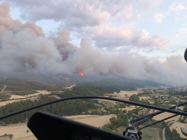 Çanakkale is burning! The Historical Area has been closed, the number of evacuated villages has risen to 6